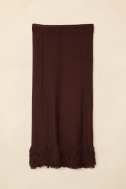 ALMA SKIRT - BROWN