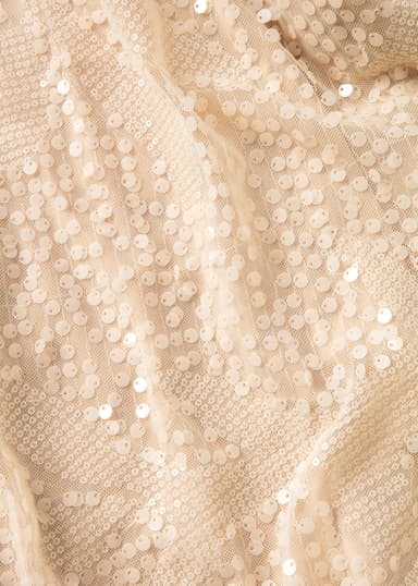 JEMAINA Paljettihame - Valkoinen 6 - Indiska