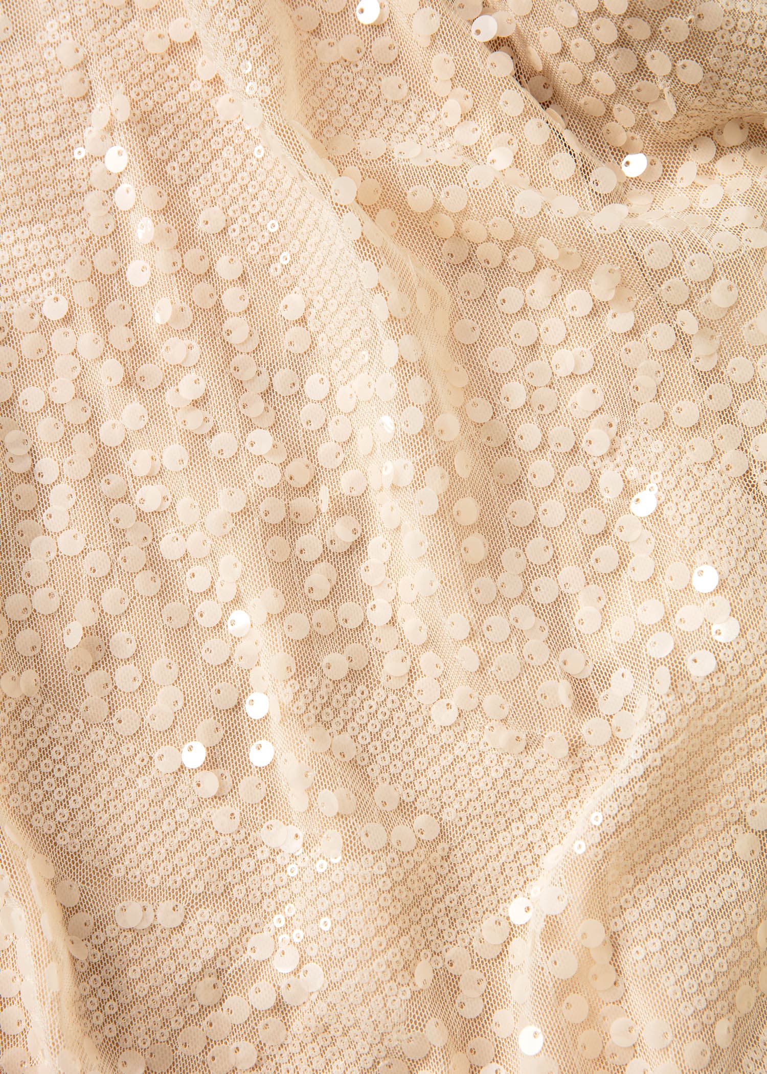 JEMAINA Paljettihame - Valkoinen 6 - Indiska