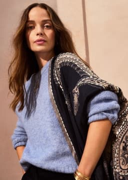 BLAIR SWEATER - BLUE