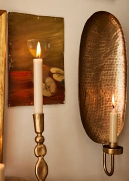 PARI CH WALL SCONCE - BRASS
