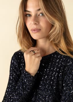 STONE RING - GOLD