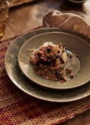 MATHILDA DECO PLATE  - DustyBlue