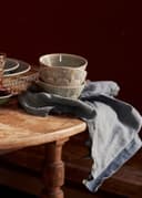 MATHILDA DECO BOWL - DustyBlue
