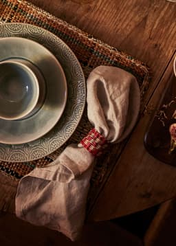 CARLA NAPKIN RING - RED