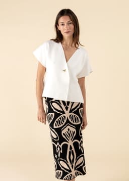 VENDELA CARDIGAN - Off white