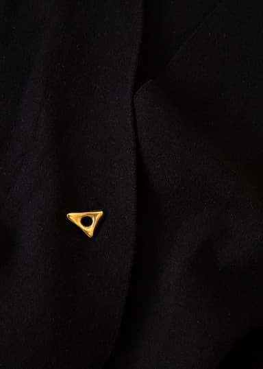 VENDELA Svart finstickad tröja - Svart 5 - Indiska