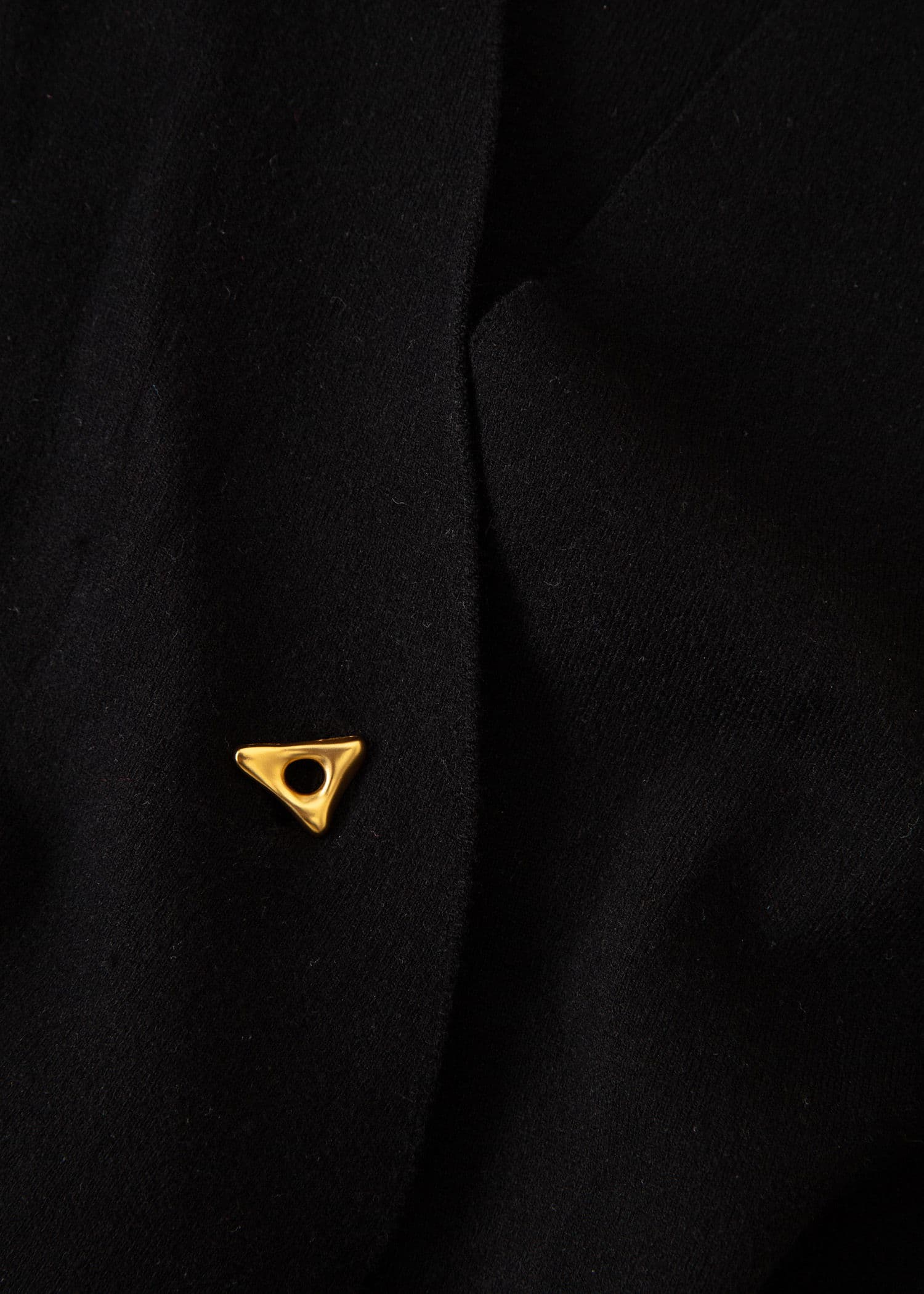 VENDELA Svart finstickad tröja - Svart 5 - Indiska