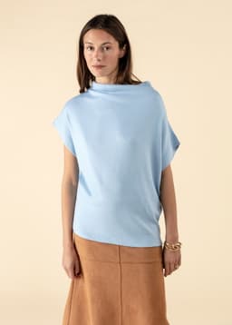 SOFIA TOP - Lightblue