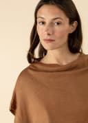 SOFIA TOP - BROWN