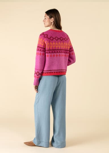 KIENNA Blå tencel-bukser - Blå 4 - Indiska