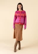 ALINA SKIRT - BROWN