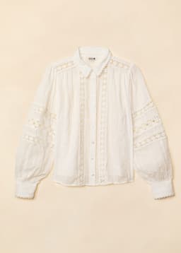 EVANGELINA BLOUSE - WHITE