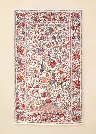 Neha Kukkakuvioinen pöytäliina 150x250 cm - Multi 1 - Indiska