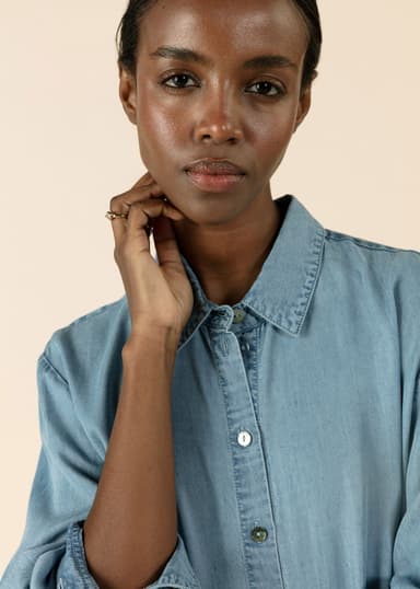 DIANA Farkkupaita - Sininen 4 - Indiska