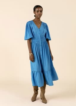 PAM DRESS - BLUE