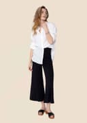 LILLEMOR CROPPED - Black
