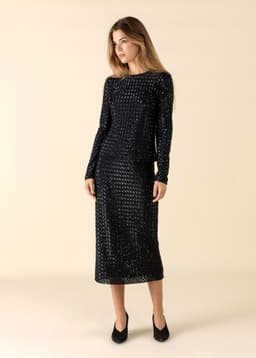 JULIANNA SKIRT - NAVY