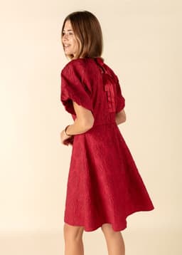 ASHLEY DRESS - RED