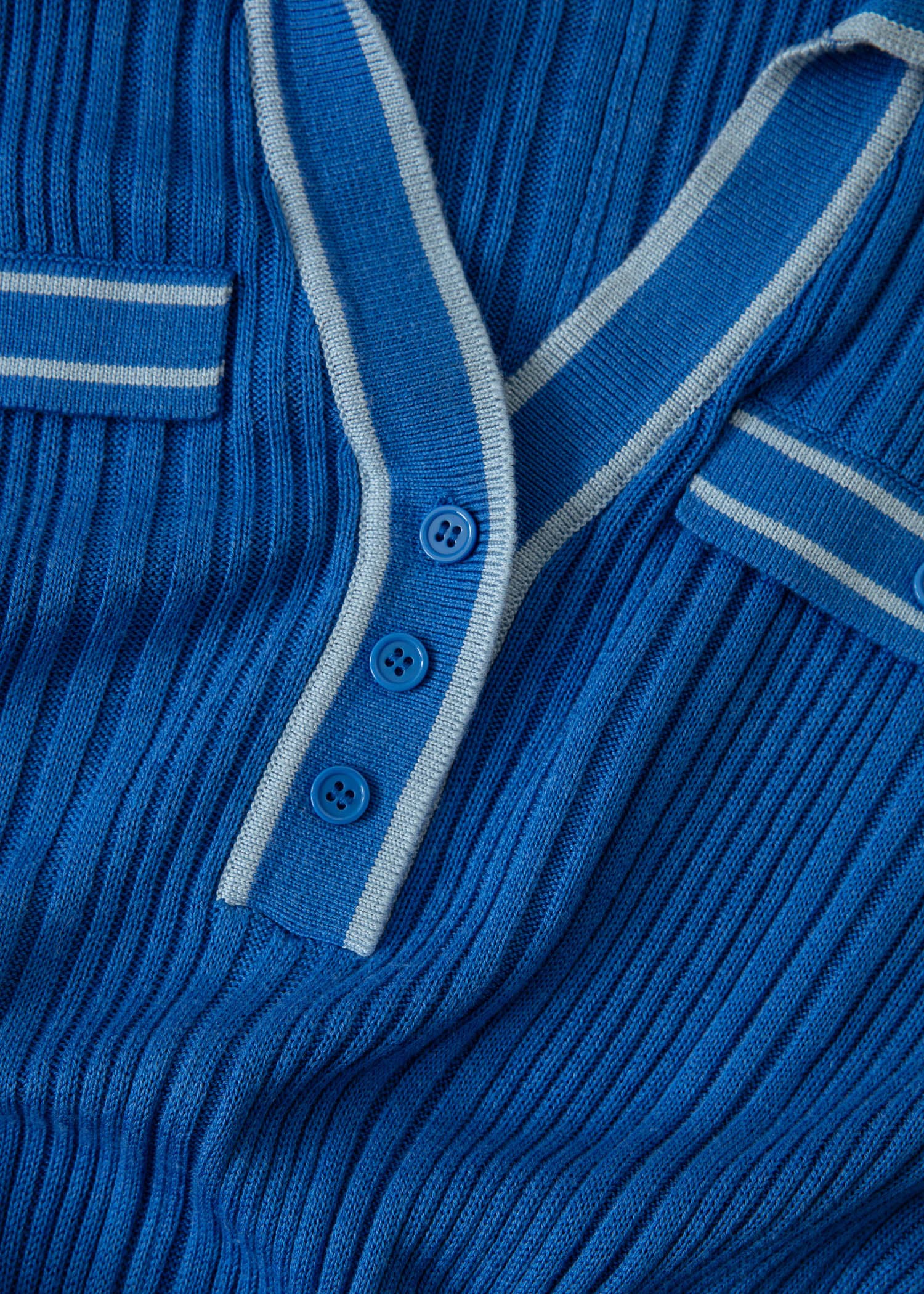 SAMANTHA Neulemekko yksityiskohdilla - Sininen 5 - Indiska