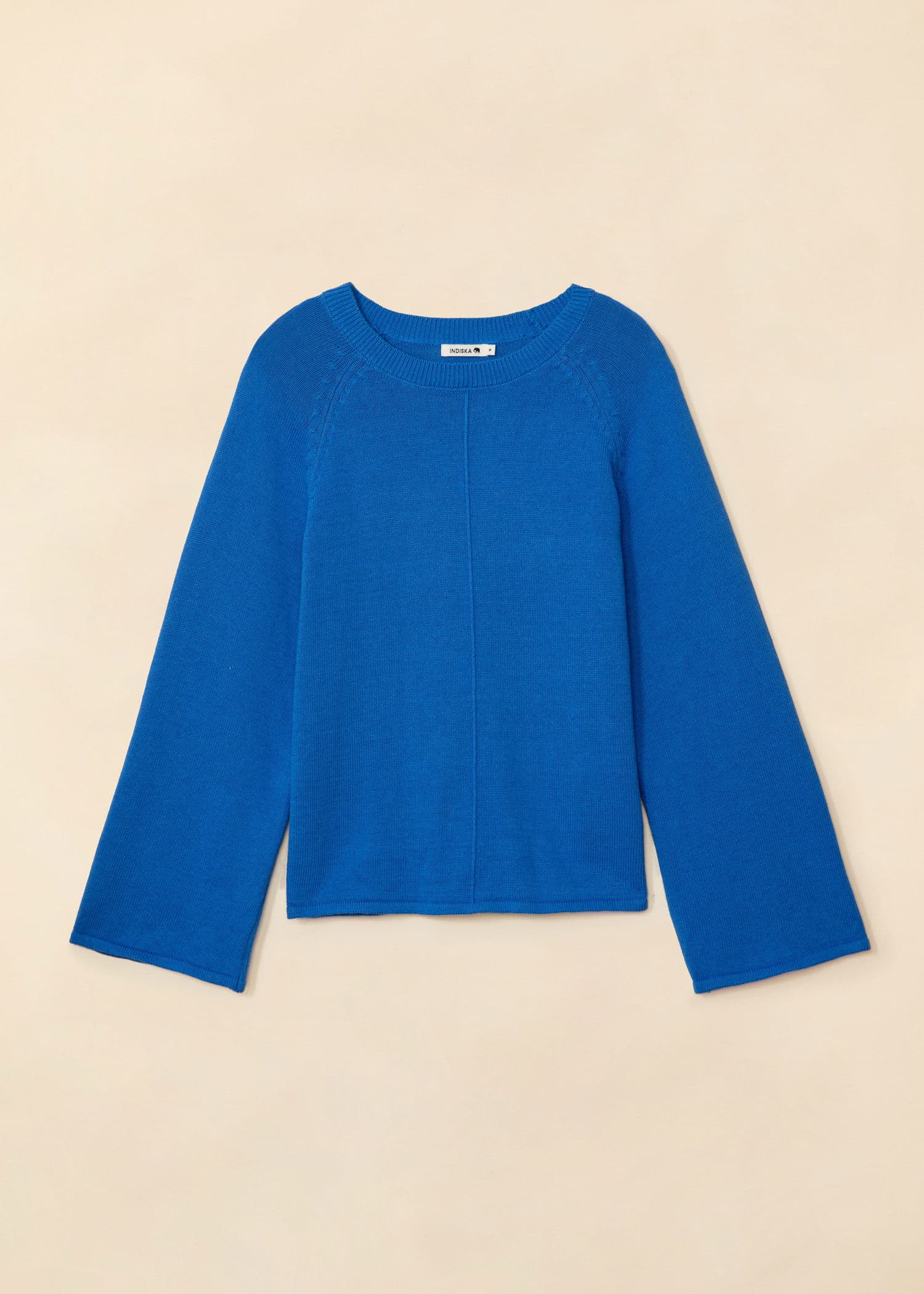 LANA Sininen neulepusero - Sininen 6 - Indiska