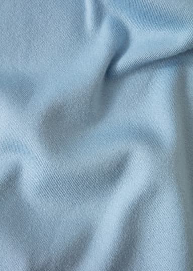 SOFIA Blå slätstickad tröja - Blå 6 - Indiska