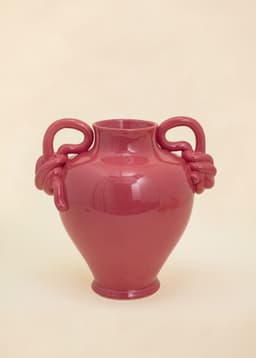 ANANT KNOT VASE - PINK