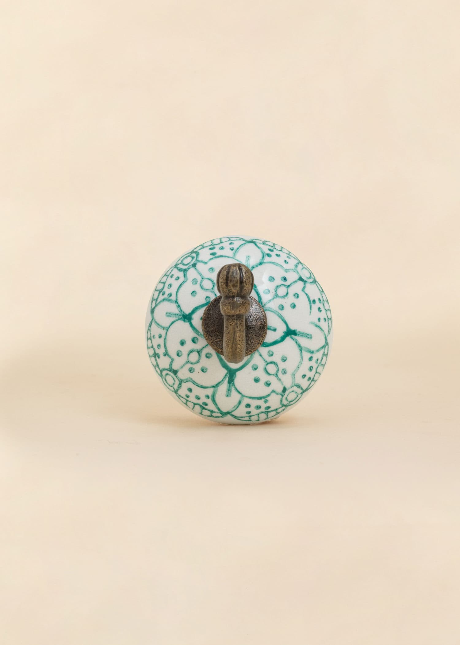 CERAMIC Handmålad krok - Blå 2 - Indiska