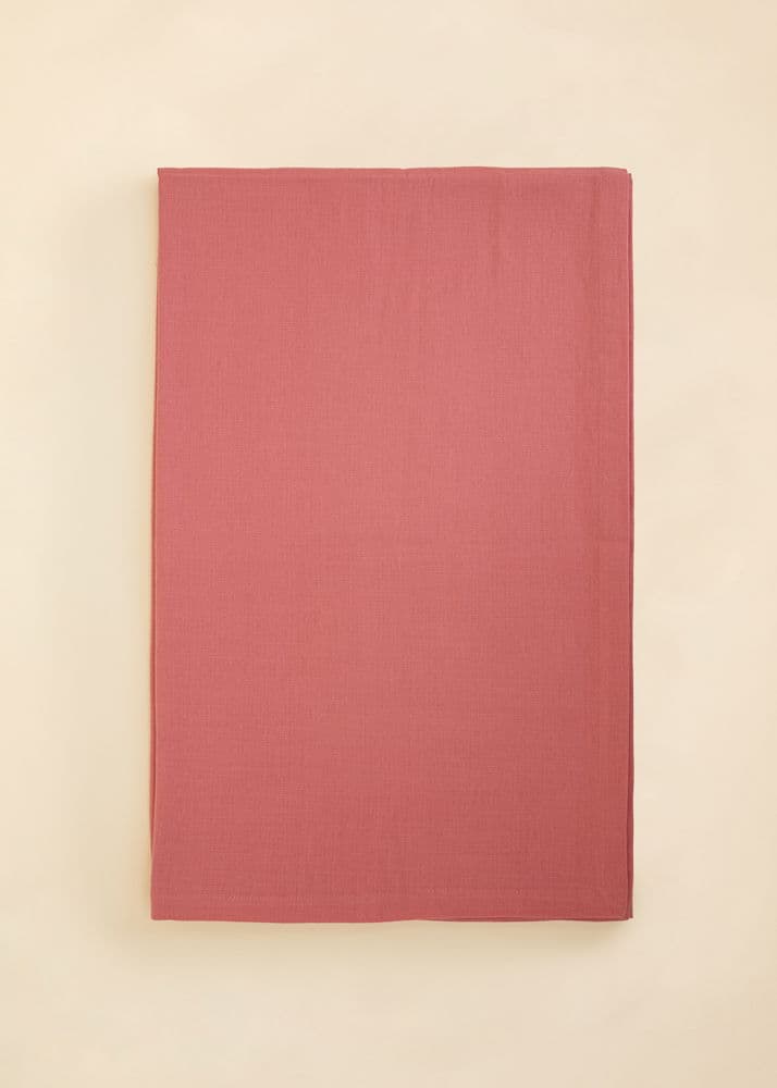 Tara Vaaleanpunainen pöytäliina 150x250 - Vaaleanpunainen 1 - Indiska