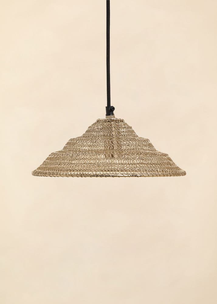 ZETA Kartion muotoinen kattolamppu - Kulta 1 - Indiska