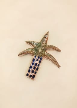 KILIIM PALM ORNAMENT - GREEN