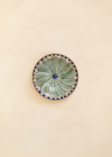 KILIIM Käsinmaalattu pieni lautanen - Multi 1 - Indiska