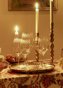 SARRAH WINE GLASS - CLEAR