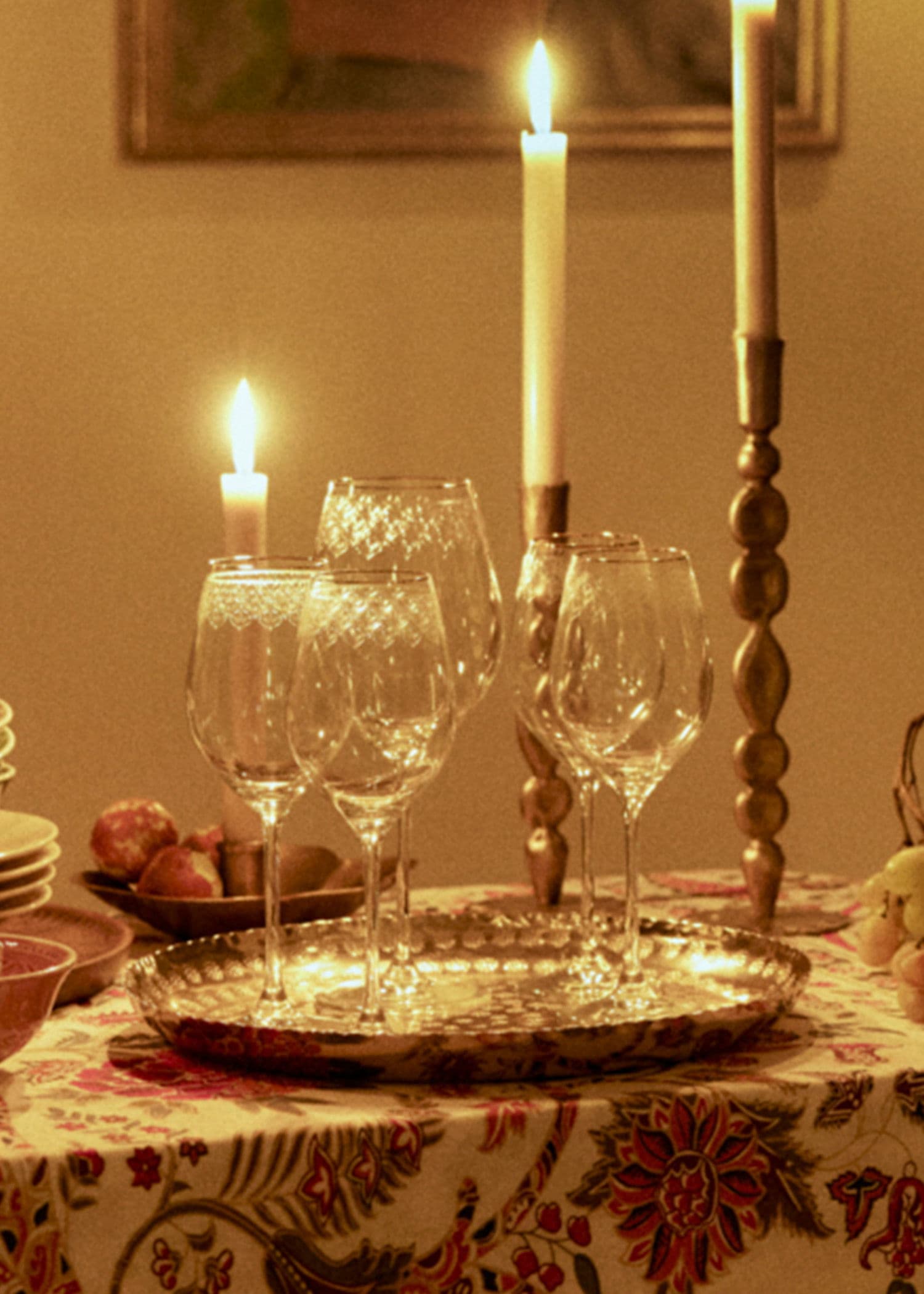 SARRAH Kristallinen punaviinilasi - Multi 1 - Indiska