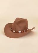 COWBOY HAT - BROWN