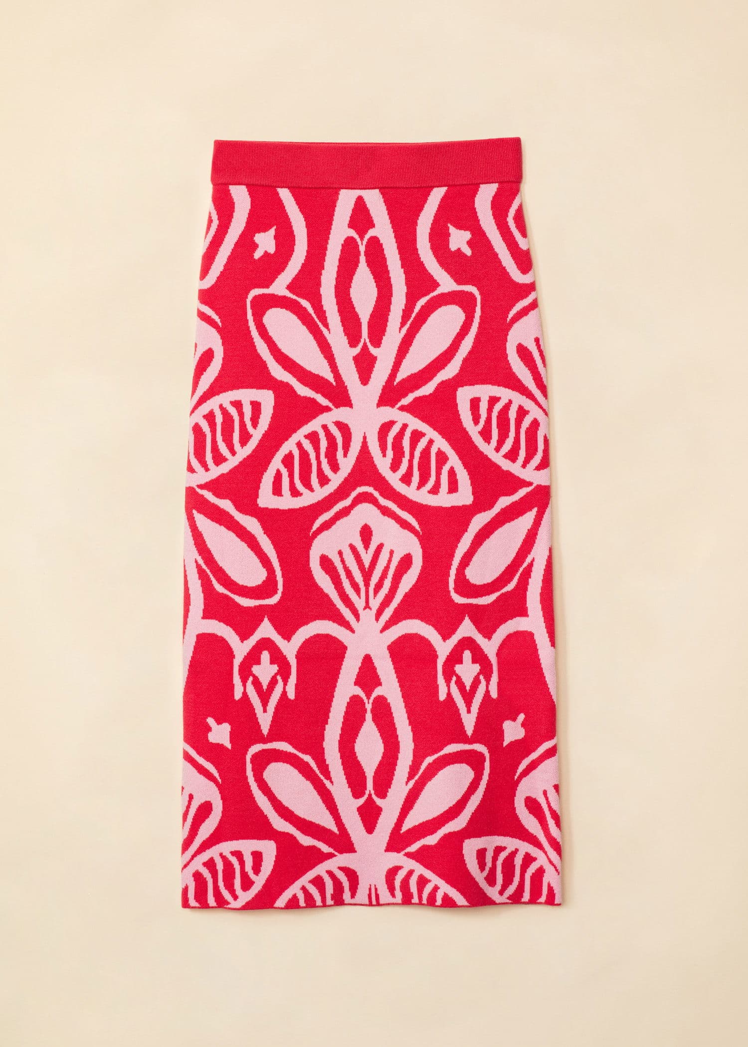 LEONA Jakardineulehame - Punainen 6 - Indiska