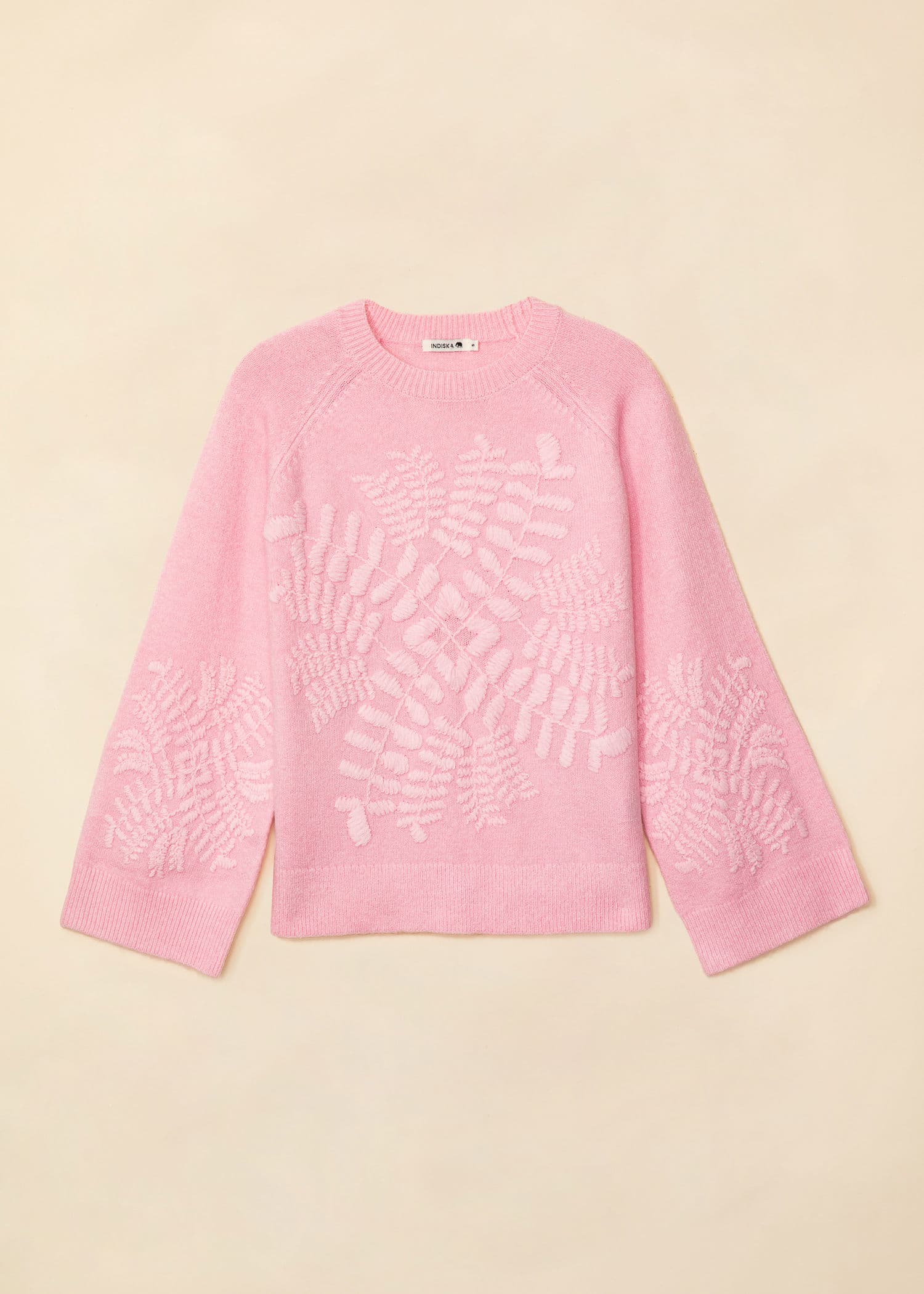 ANYA Vaaleanpunainen neulepusero - Vaaleanpunainen 5 - Indiska