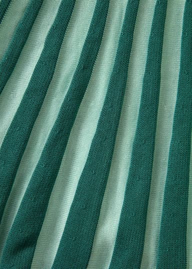 ELLE Pitkä joustinneulehame  - Vihreä 6 - Indiska