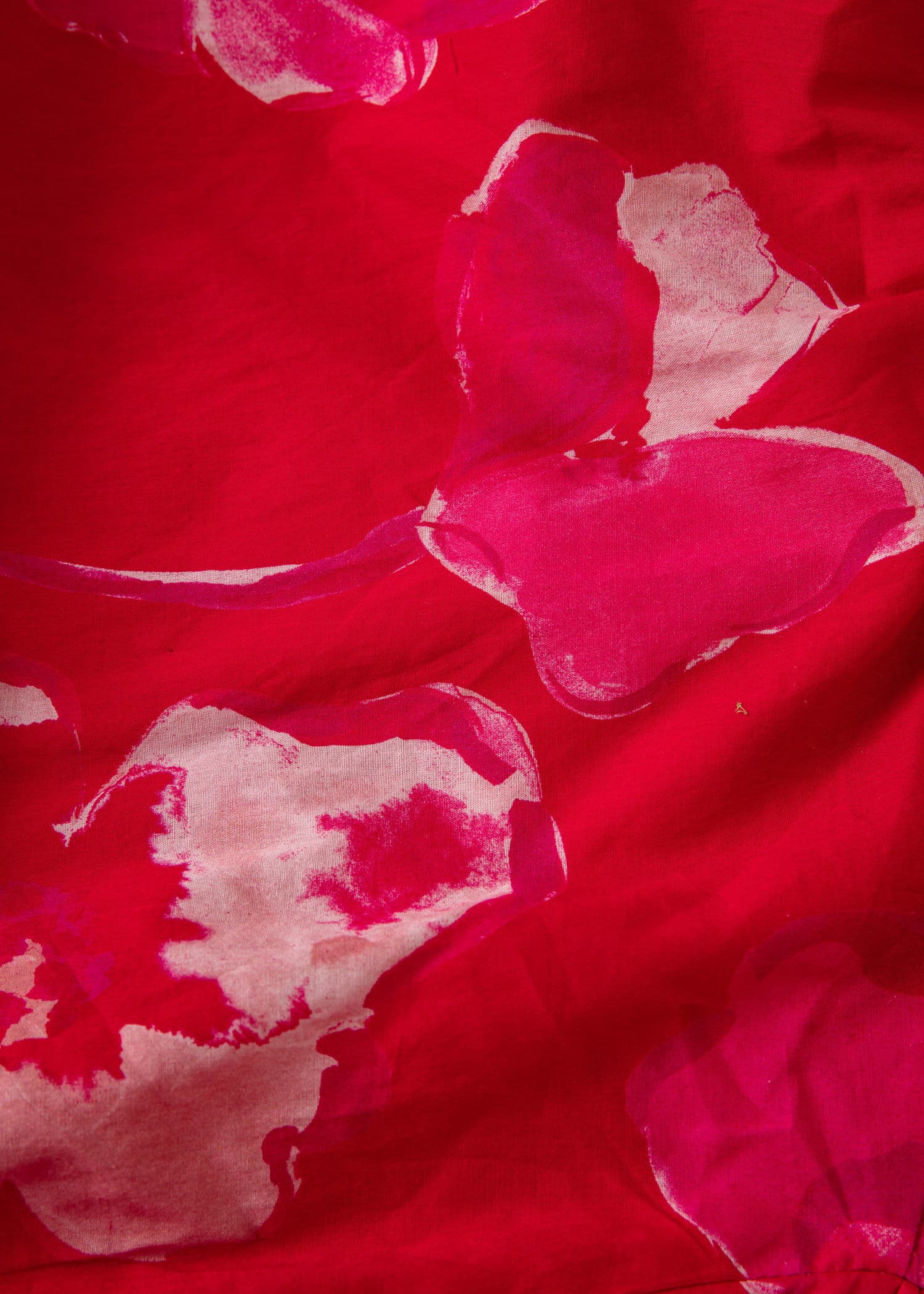 CORNELIA Kuviollinen puuvillamekko - Punainen 7 - Indiska