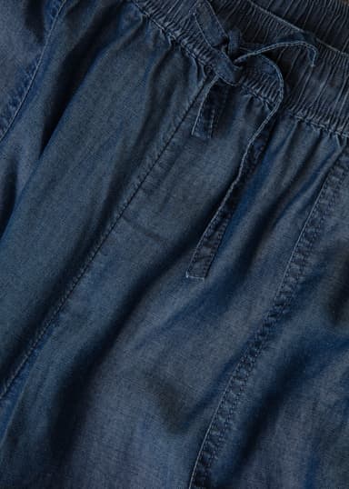 KIENNA Byxor i tencel-lyocell - Blå 6 - Indiska