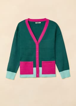 DEBBIE CARDIGAN - GREEN