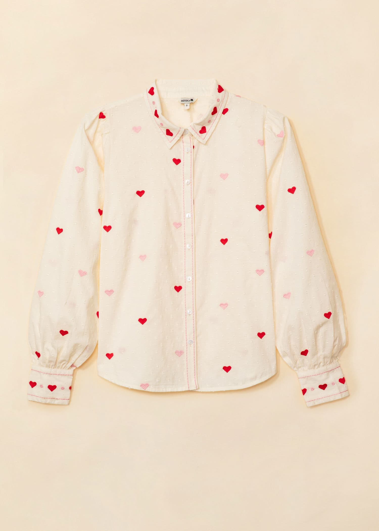 HILMA Sydänpusero - Valkoinen 5 - Indiska