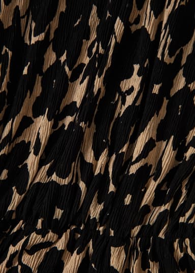 VERONICA Kuviollinen midimekko - Musta 6 - Indiska