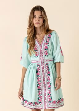 MIRELLA DRESS - MINT