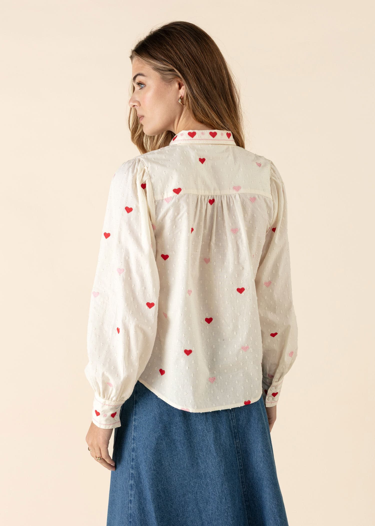 HILMA Sydänpusero - Valkoinen 4 - Indiska