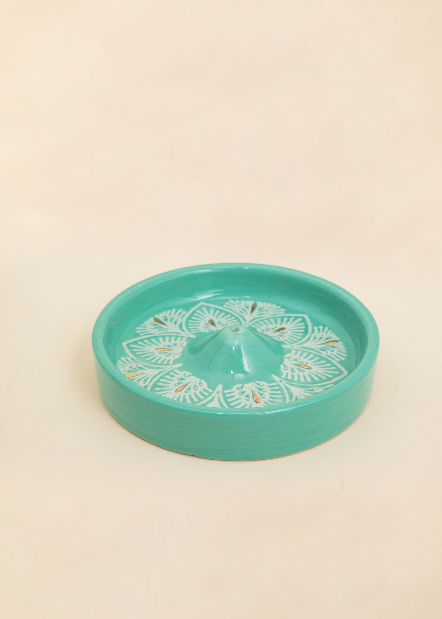 SONA Käsin maalattu suitsukkeenpidike - Sininen 3 - Indiska