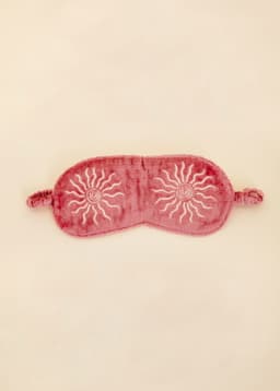 Velvet Eye Masque - PINK