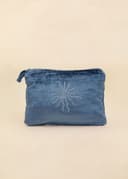 Velvet Pouch - BLUE