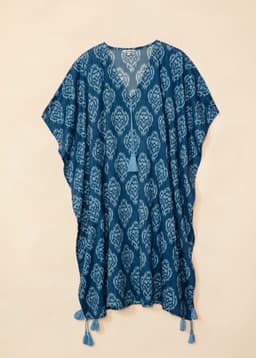 Printed Kaftan - BLUE