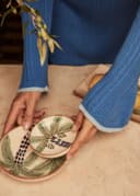 KILIIM SMALL PLATE - PALM